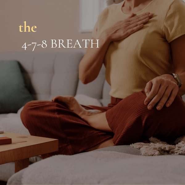 The 4-7-8 Breath - sage & veda
