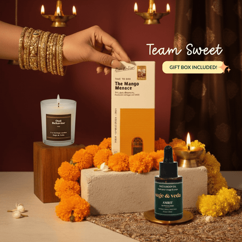 Team Sweet Gift-Ready Box – Diwali Limited Edition Team Sweet Gift - Ready Box – Diwali Limited Edition - sage & veda