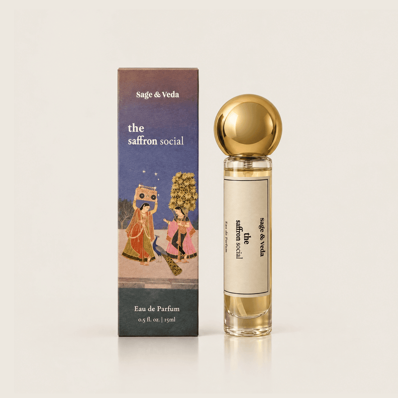 The Saffron Social Eau de Parfum - sage & veda
