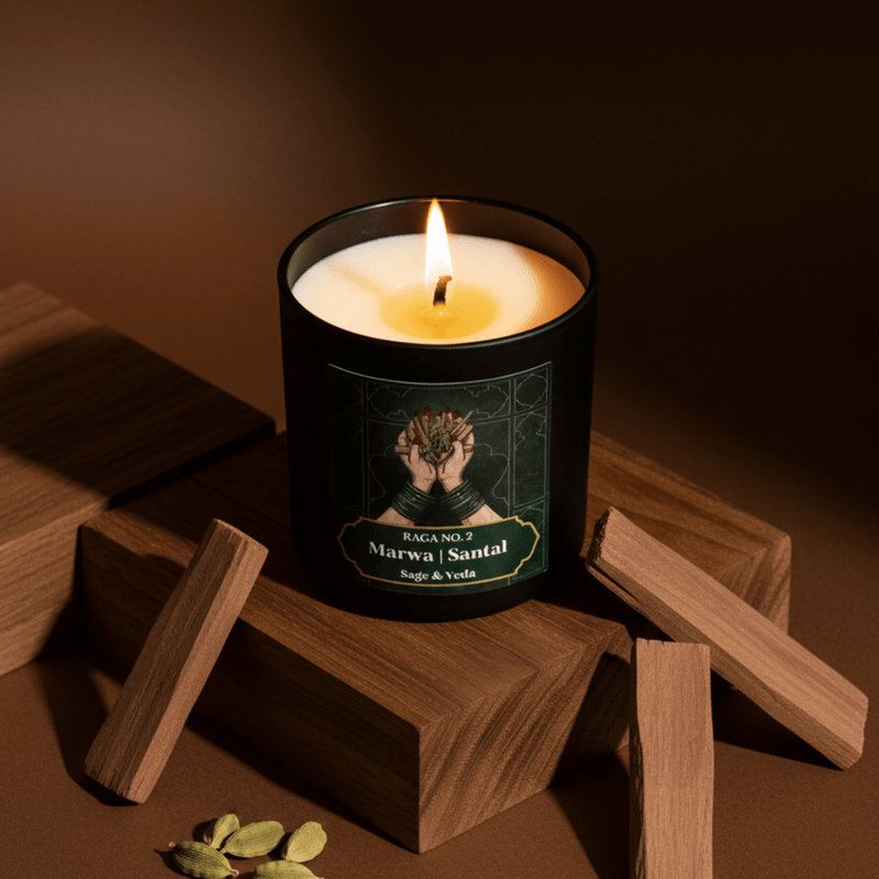 6oz Heritage Candles - sage & veda