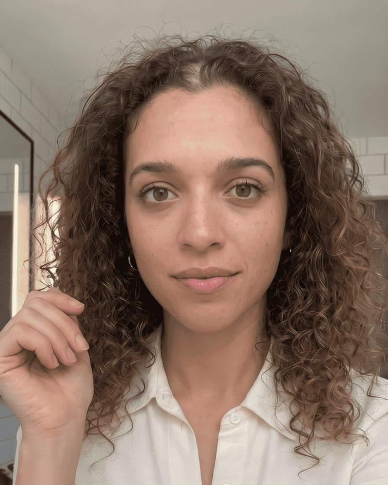 Before using Koyna Hair & Scalp Oil