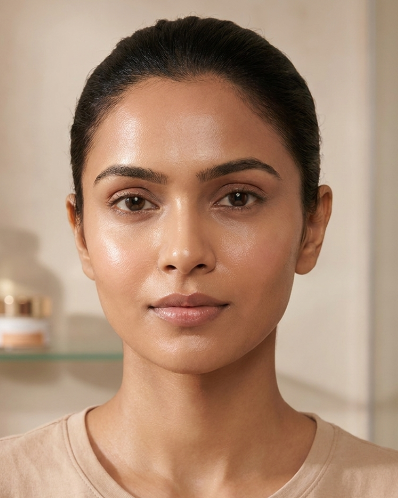 After using Amrit Face & Body Oil
