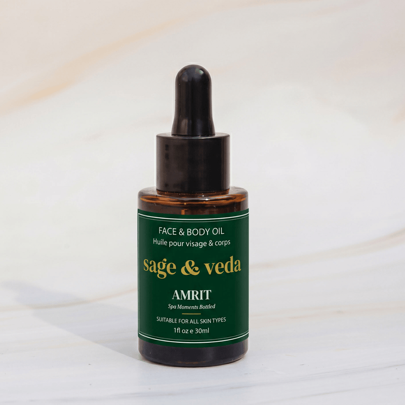 Amrit Face & Body Oil - sage & veda