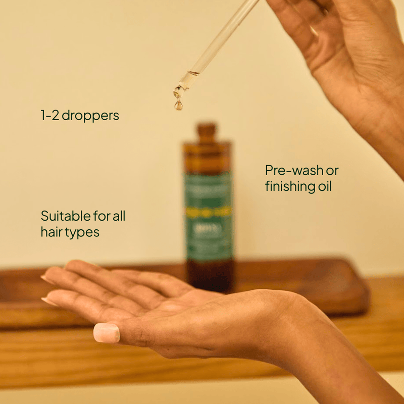 Koyna Hair & Scalp Oil Test - sage & veda