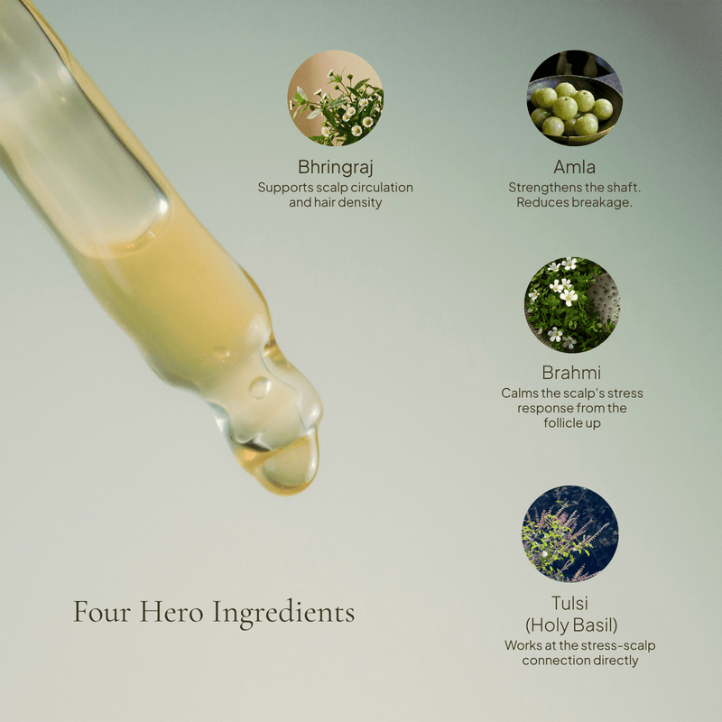 Koyna Hair & Scalp Oil Test - sage & veda