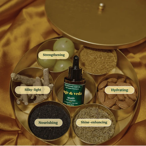 MAATI™ Fortifying Hair Oil - sage & veda