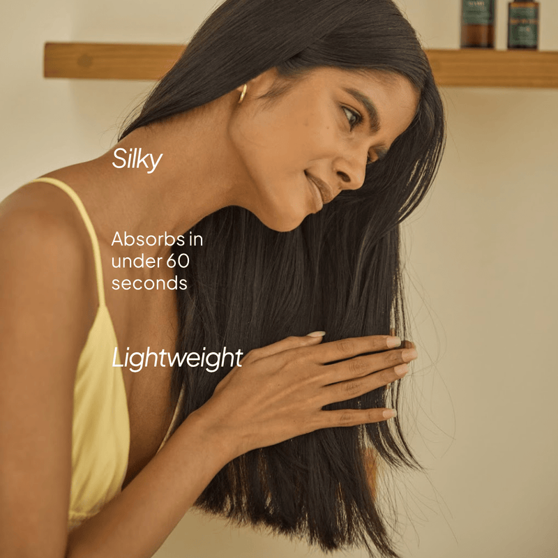 Maati Hair & Scalp Oil Test - sage & veda