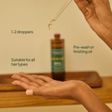 Maati Hair & Scalp Oil Test - sage & veda