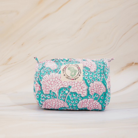 Cotton Quilted Pouch