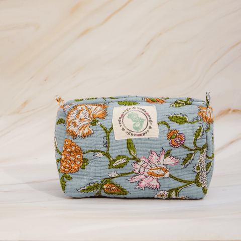 Cotton Quilted Pouch