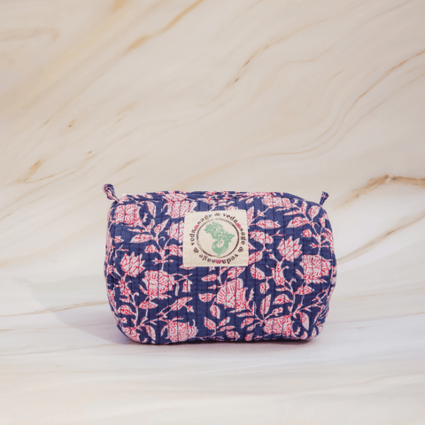 Cotton Quilted Pouch