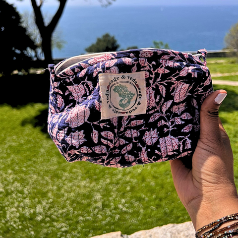Cotton Quilted Pouch