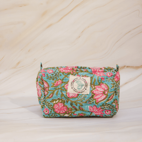 Cotton Quilted Pouch