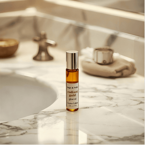 Radiant Gold Glow Roll - on - sage & veda