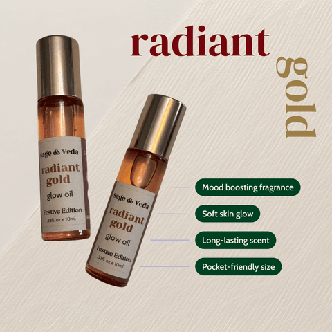 Radiant Gold Glow Roll - on - sage & veda