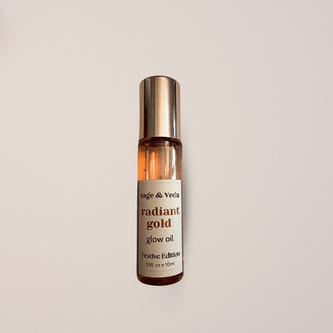 Radiant Gold Glow Roll - on - sage & veda