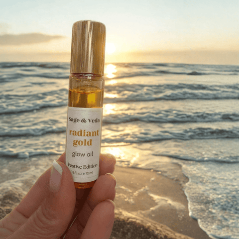 Radiant Gold Glow Roll - on - sage & veda